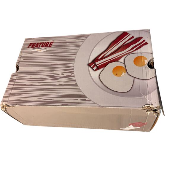 NEW Saucony x Feature Courageous Bacon & Eggs Sneakers 11.5 Tennis Shoes NIB - Picture 10 of 10